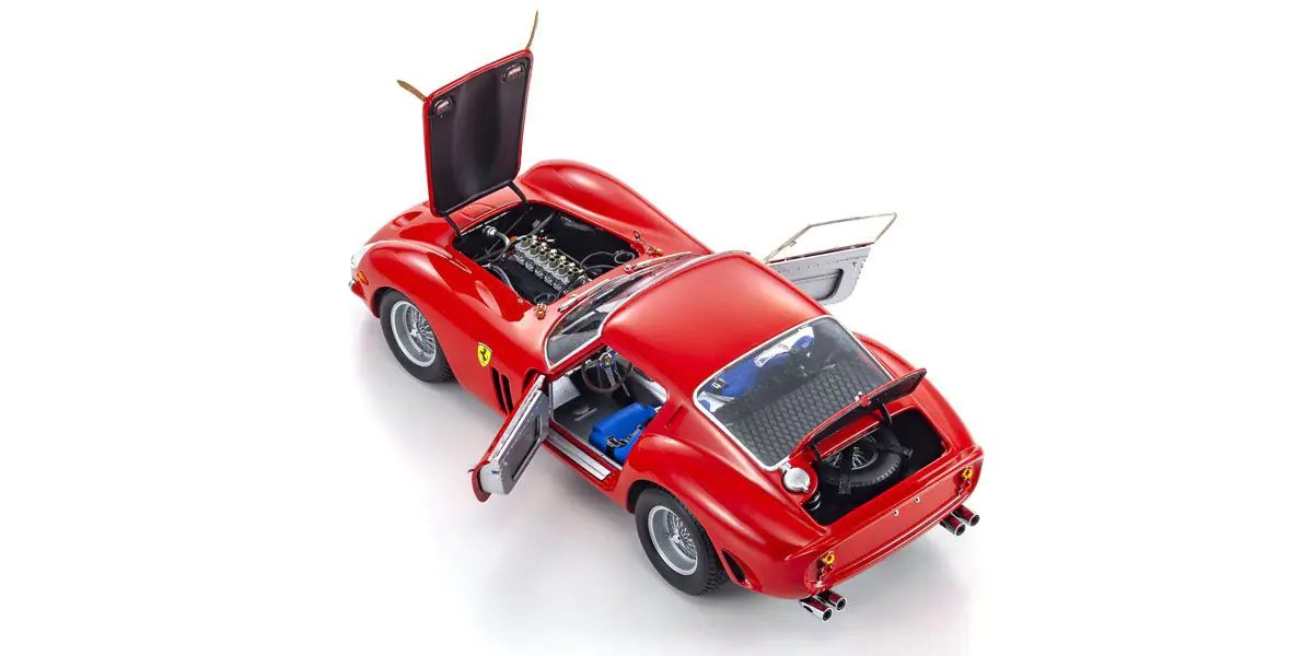 FERRARI 250 GTO RED 1/18 Scale Kyosho KYO08438R