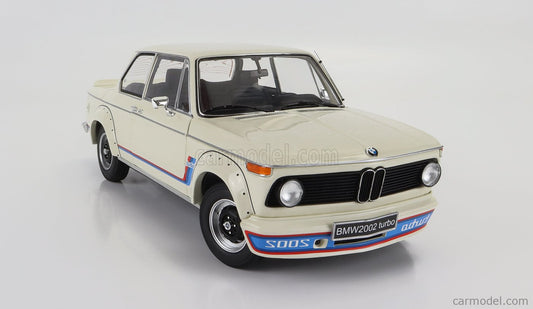 BMW 2002 TURBO WHITE 1/18 Scale Kyosho KYO08544W