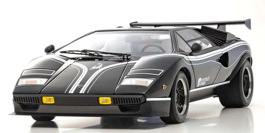 LAMBORGHINI COUNTACH LP500R BLACK  1/12 Scale Kyosho KYO08617BK