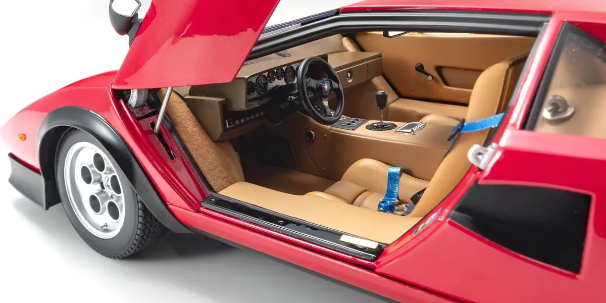 LAMBORGHINI COUNTACH WALTER WOLF RED  1/12 Scale Kyosho KYO08617R