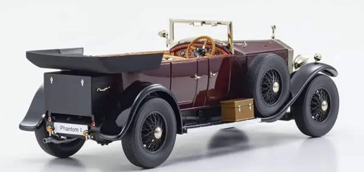 ROLLS-ROYCE Phantom 1 Burgundy/Red 1/18 Scale Kyosho KYO08931R