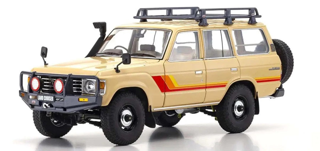 TOYOTA LANDCRUISER 60 BEIGE 1/18 Scale Kyosho KYO08956XBE