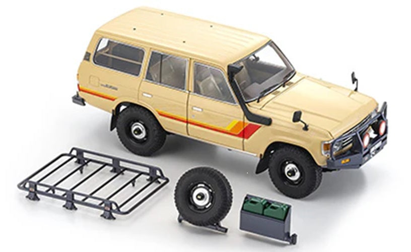 TOYOTA LANDCRUISER 60 BEIGE 1/18 Scale Kyosho KYO08956XBE