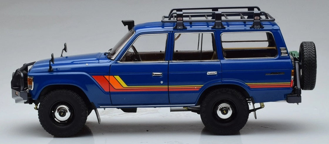 TOYOTA LANDCRUISER 60 BLUE 1/18 Scale Kyosho KYO08956XBL