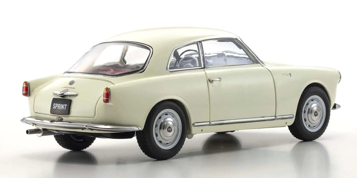 ALFA ROMEO GIULIETTA SPRINT WHITE 1/18 Scale Kyosho KYO08957W