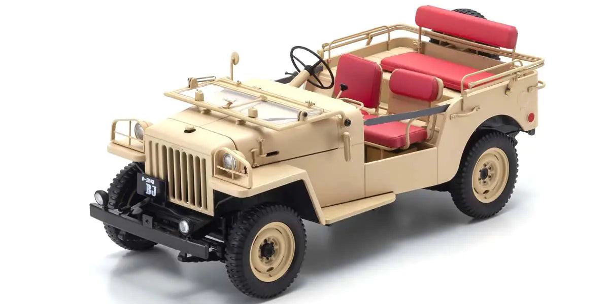 TOYOTA LAND CRUISER BJ BEIGE 1/18 Scale Kyosho KYO08959BE