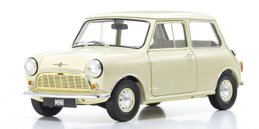 MORRIS MINI MINOR OLD ENGLISH WHITE 1/18 Scale Kyosho KYO08964W