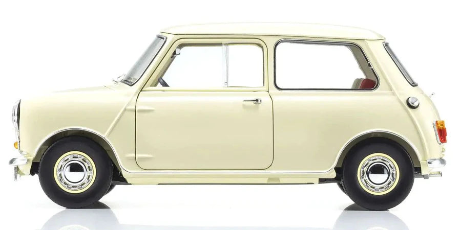 MORRIS MINI MINOR OLD ENGLISH WHITE 1/18 Scale Kyosho KYO08964W