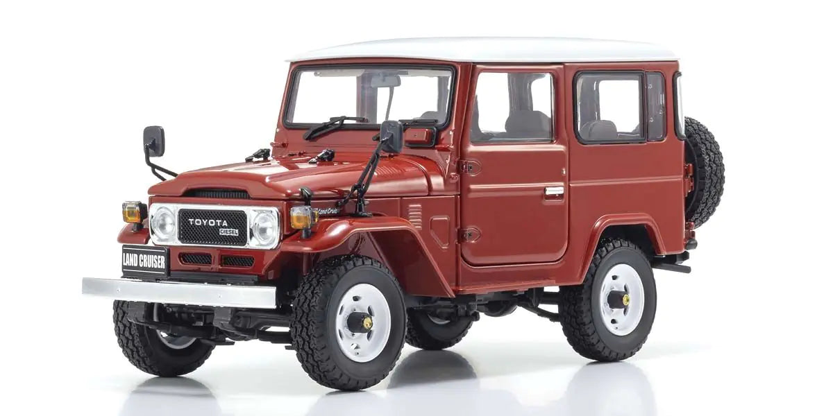 TOYOTA LAND CRUISER40 VAN RED 1/18 Scale Kyosho KYO08971R
