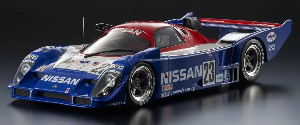 NISSAN R91CP #23 BLUE/RED LTD ED 700  1/12 Scale Kyosho KYOKSR08666A-B