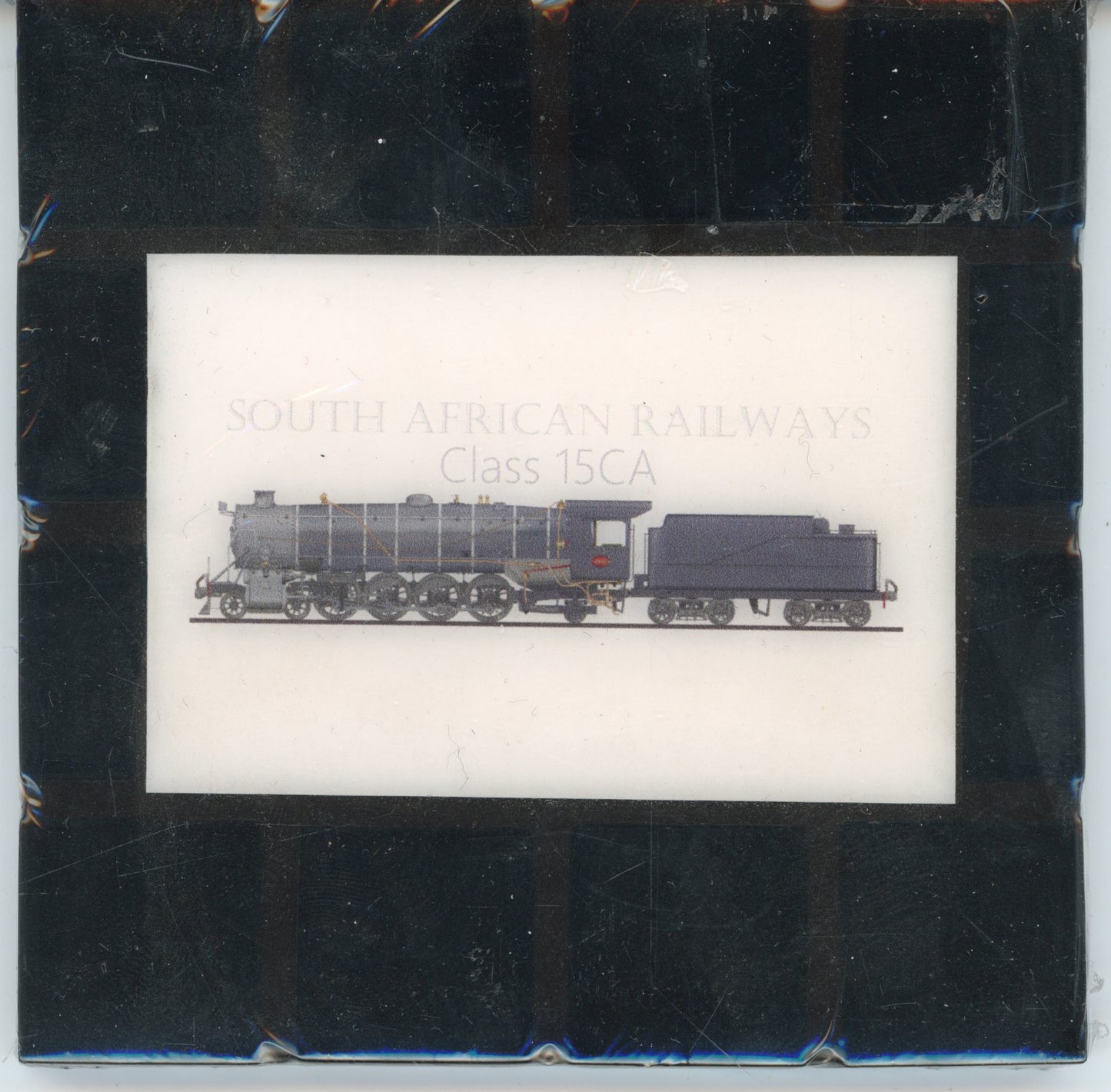 South African Railways Class 15CA Locomnotive Mosaic Coaster - LC7