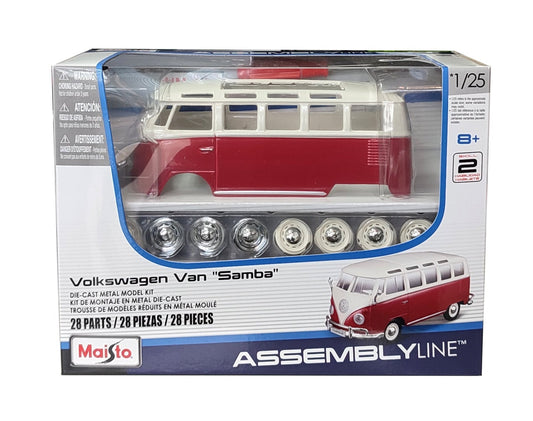VW Van Samba (Kit) 1/25 Maisto 39956