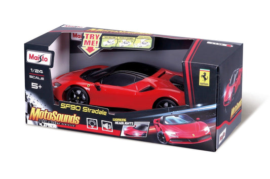 MotoSounds Ferrari SF90 Stradale (Plastic Body) 1/24 Maisto 81732