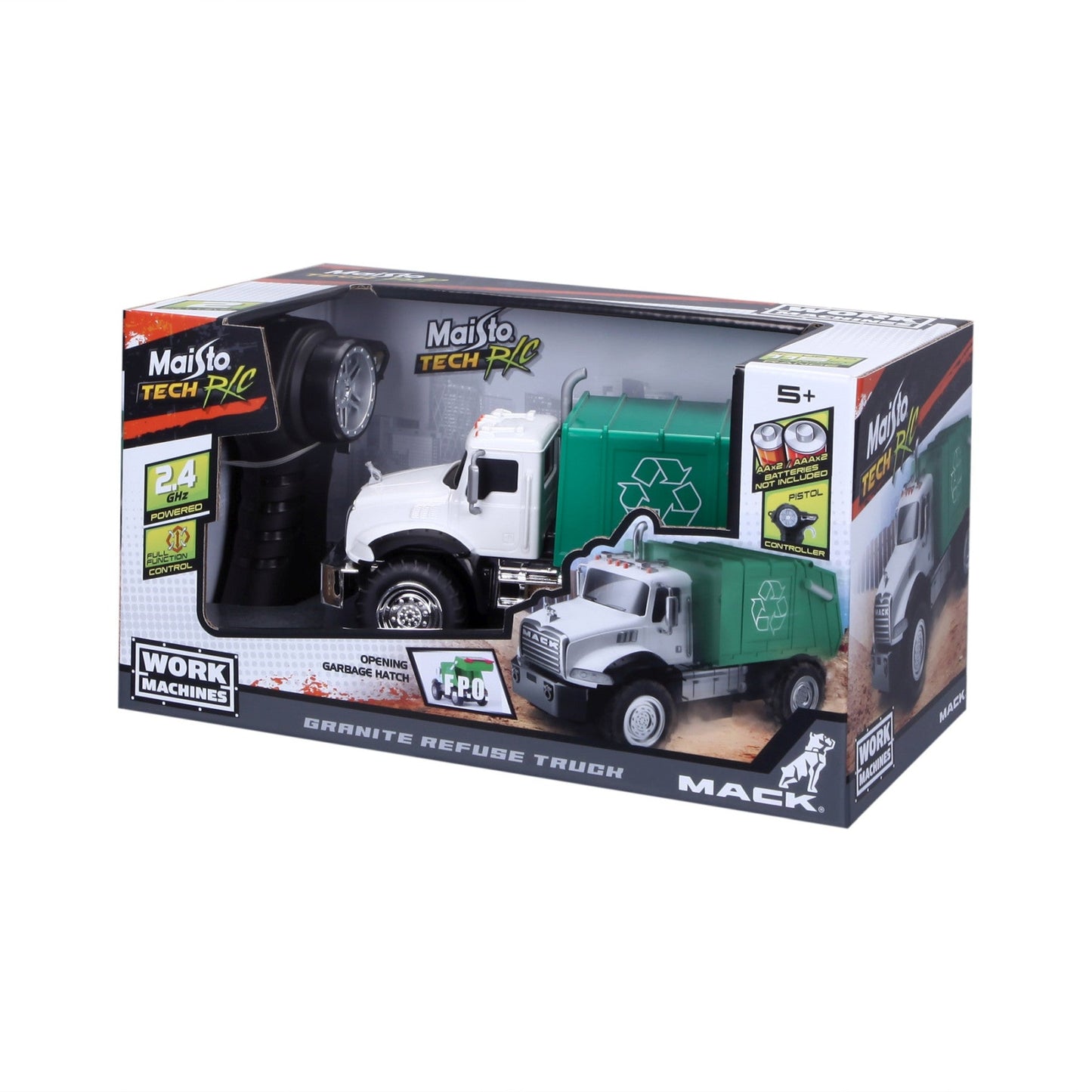 R/C Mack Granite Refuse Truck Maisto 82182