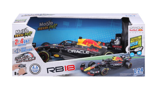 R/C Red Bull F1 RB18 2022 - #1 M.Verstappen 1/24 Maisto 82356