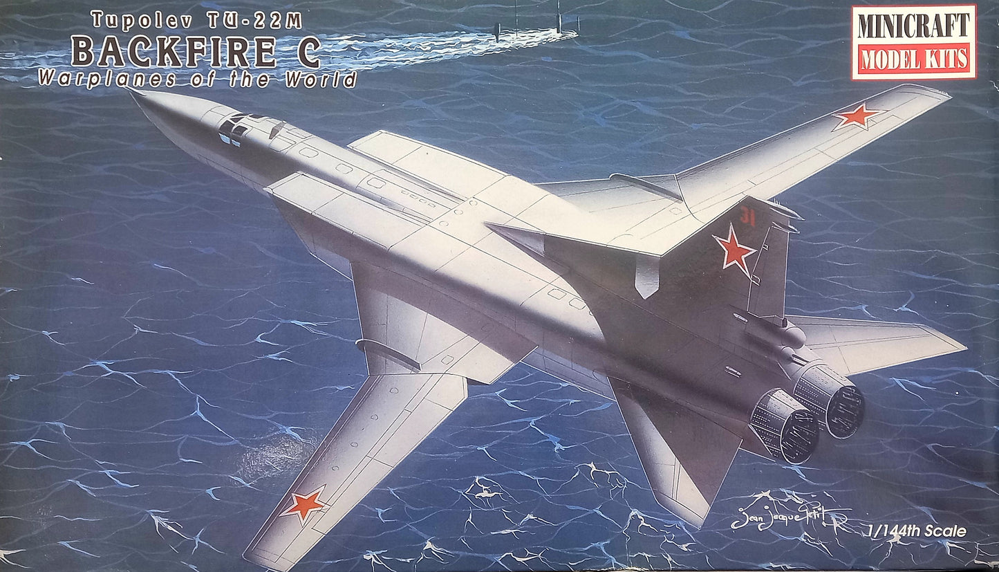 Tupolev Tu-22M Backfire C - 1/144 Scale Minicraft MC14431