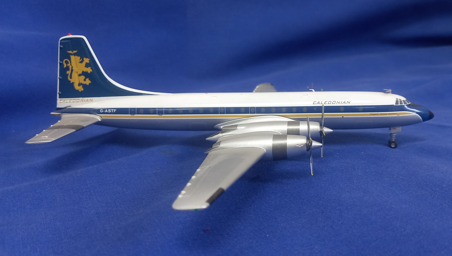 Bristol Britannia Caledonian Airways - 1/200 Scale Aviation 200 AV2175002 MDC-80