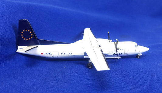 Fokker 50 Lufthansa - 1/200 Scale Herpa Wings 553773 MDC-87