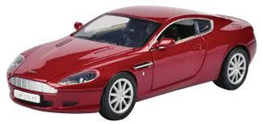 Aston Martin DB9 Coupe Red - 1/24 Scale - MotorMax - MOT73321