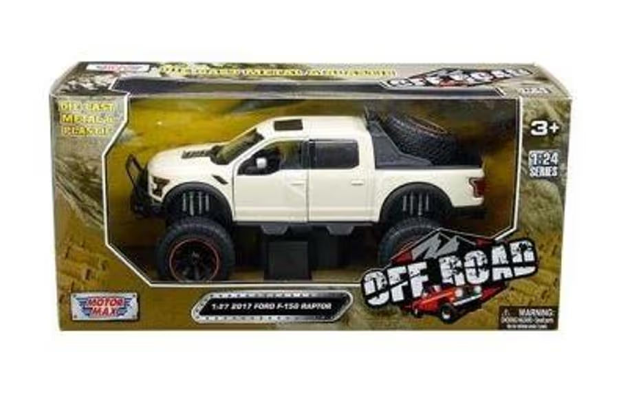 Ford F-150 Raptor Off Road Cashmere 2017 - 1/24 Scale - MotorMax - MOT79142