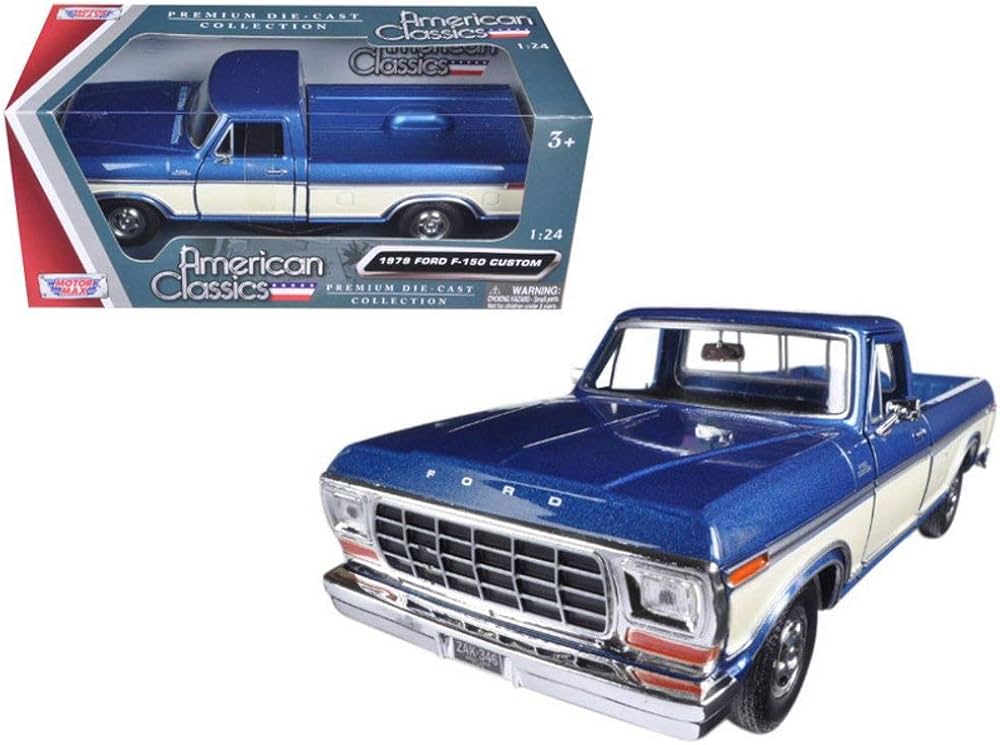 Ford F-150 Custom 1979 - 1/24 Scale Motormax MOT79346AC