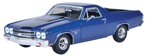 Chevy El Camino Blue - 1970 - 1/24 Scale - MotorMax - MOT79347BLUE