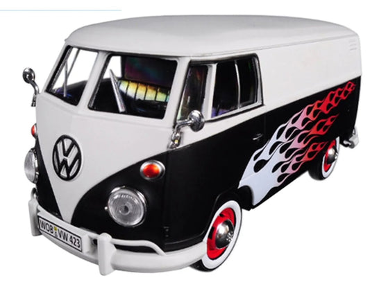 Volkswagen Type 2 (TI) Delivery Van (Hot Rod) 1/24 Scale MotorMax MOT79566