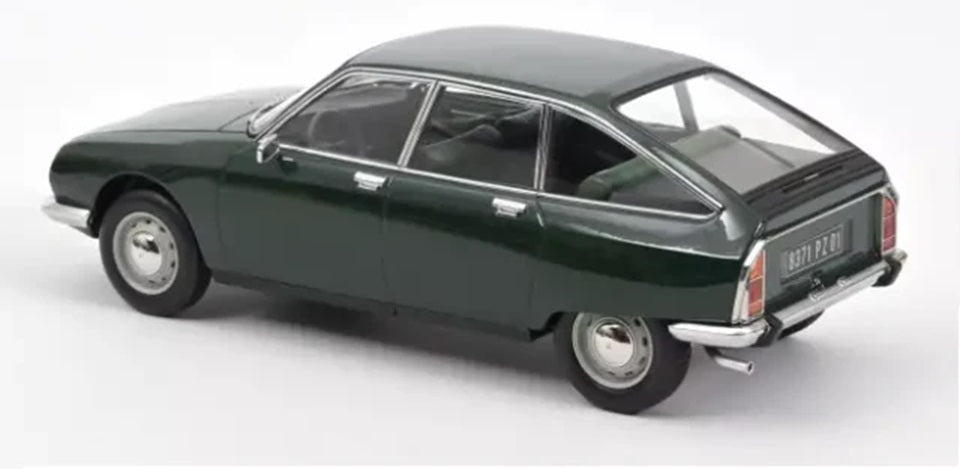 CITROËN GS CLUB 1972 CHARMILLE GREEN 1/18 CLOSED BODY 1/18 Scale NOREV MTDNOR181665