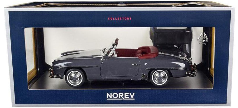 MERCEDES-BENZ 190 SL GREY 1957 1/18 Scale NOREV MTDNOR183402
