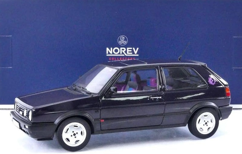 VW GOLF GTI FIRE & ICE PURPLE ME 1991 1/18 Scale NOREV MTDNOR188558