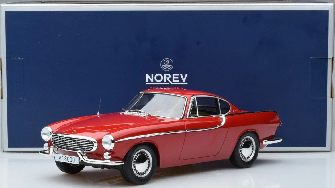 VOLVO P1800 RED 1961 1/18 Scale NOREV MTDNOR188700