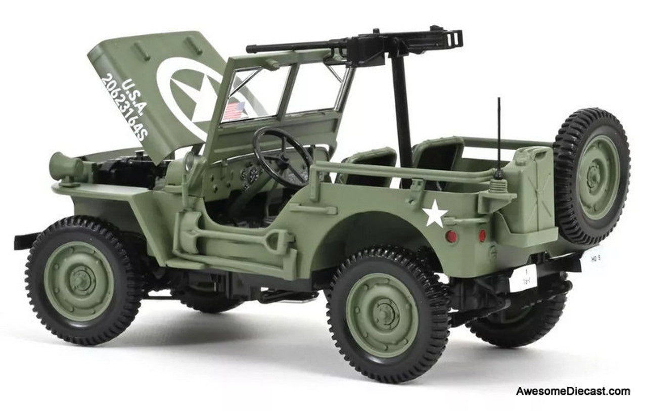JEEP ARMY D-DAY GREEN 1944 1/18 Scale NOREV MTDNOR189016