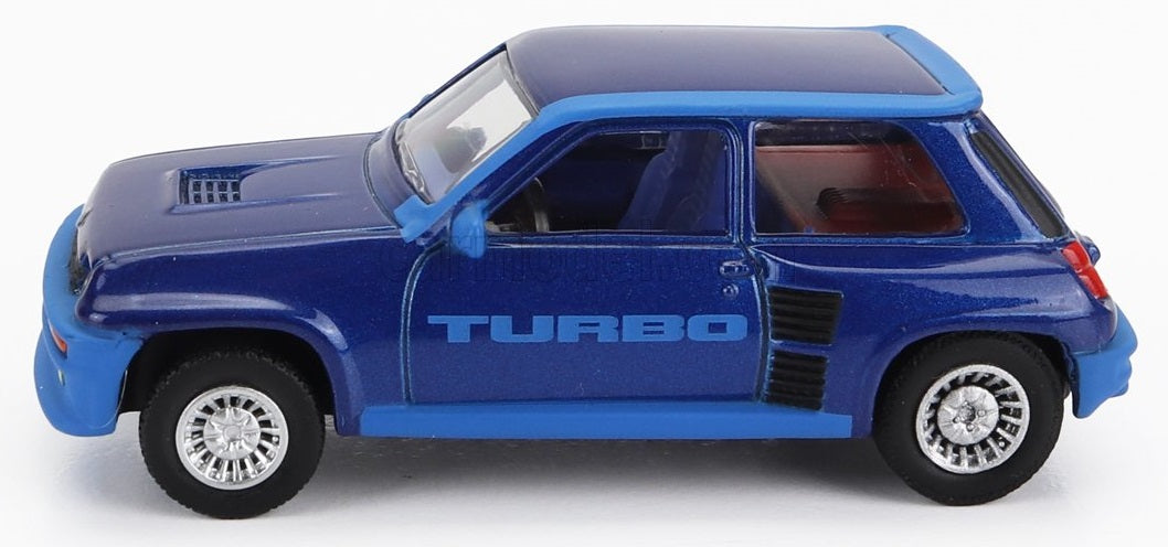 RENAULT 5 TURBO 1980 OLYMPE BLUE 1/54 Scale NOREV MTDNOR310930