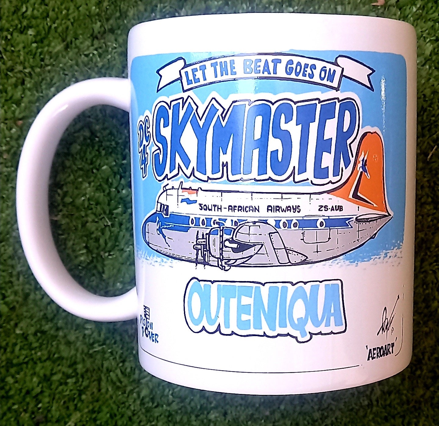 South African Airways Douglas DC-4 Coffee Mug - MUG18