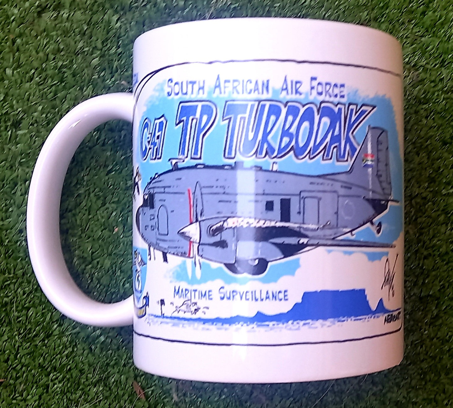 SAAF Douglas C-47 TP Dakota Coffee Mugs - MUG3