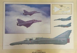 SAAF Cheetah D Profile Poster - No-49