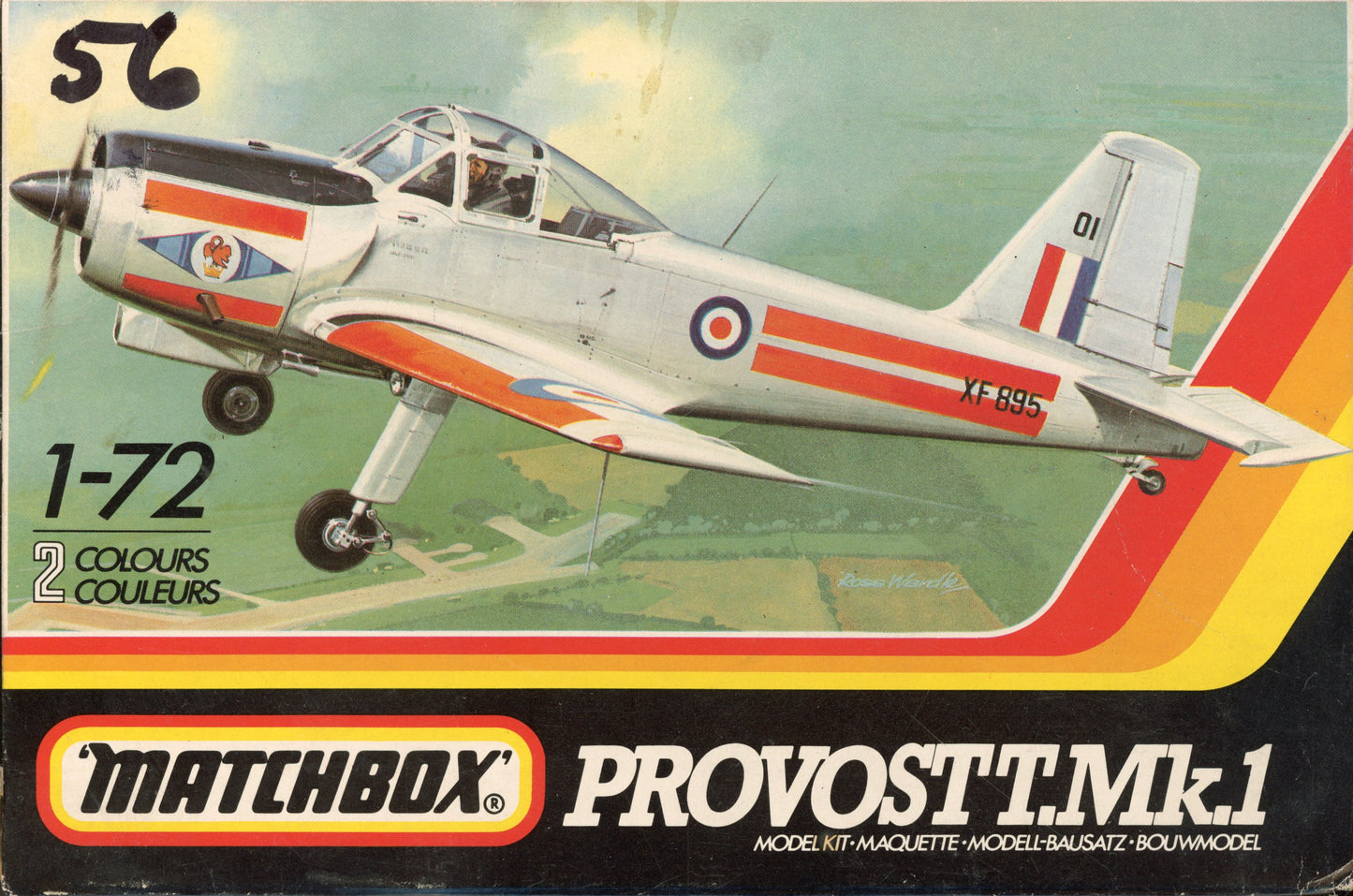Provost T.Mk.1/52 - 1/72 Scale Matchbox PK-30