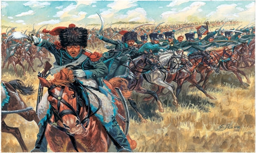 Napoleonic Wars - French Light Cavalry - 1/72 Scale - Italeri - IT6080