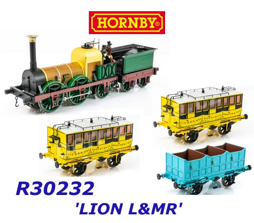 L&MR, Centenary 1930 'Lion' Train Pack – Era 1 - 00 Gauge Hornby R30232