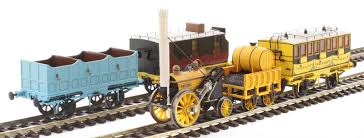 L&MR, Stephenson's Rocket Royal Mail Train Pack - Era 1 - 00 Gauge Hornby R3956