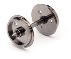 12.6mm Disc Wheels - 3 Hole in Pack of 10 - 00 Gauge Hornby R8097