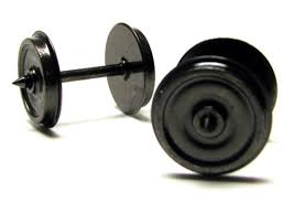 14.1mm Disc Wheels in Pack of 10 - 00 Gauge Hornby R8218