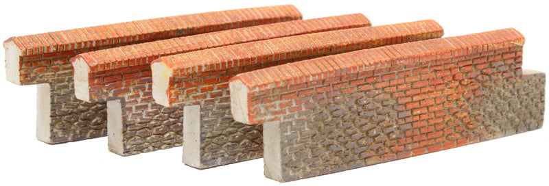 Brick Walling Straight - 00 Gauge Hornby R8977