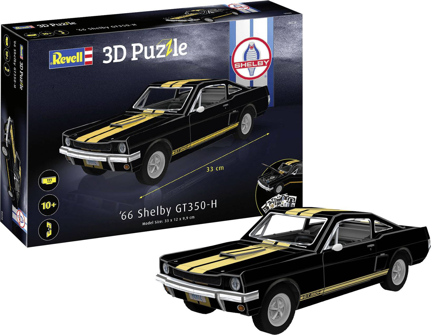 66 Shelby GtT50-H 3d Puzzle Revell 00220