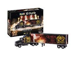 Queen Tour Truck 3d Puzzle 586 Mm Long 129 Pcs Revell 00230