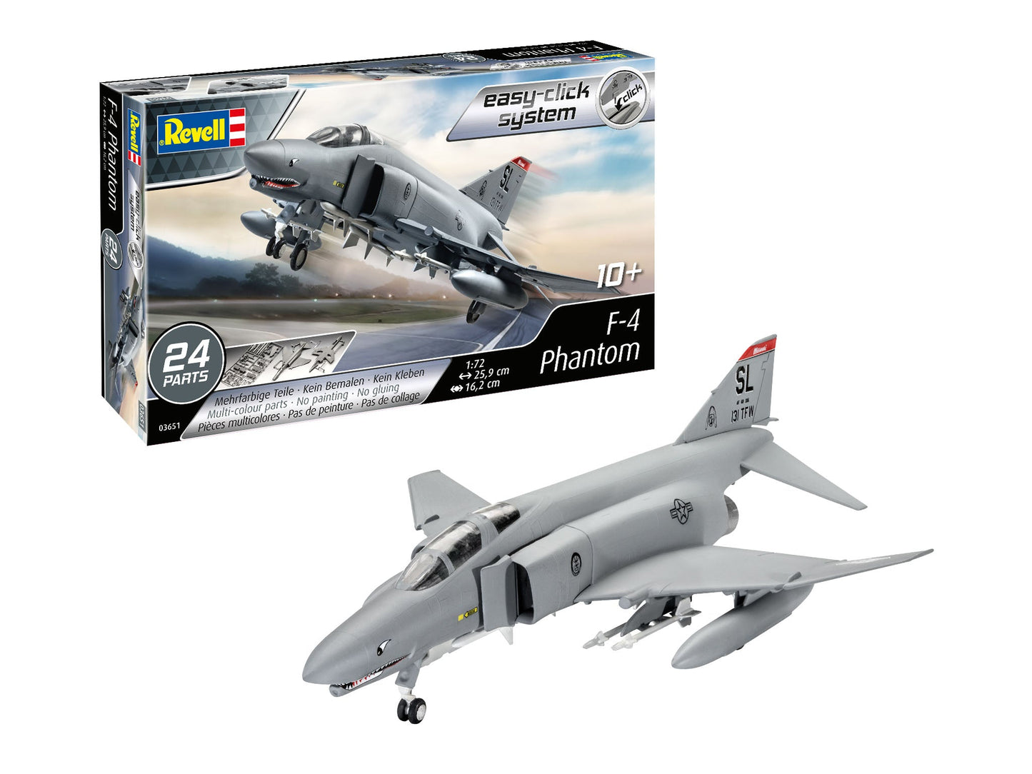 F-4 Phantom (Easy-Click-System) 1/72 Revell 03651