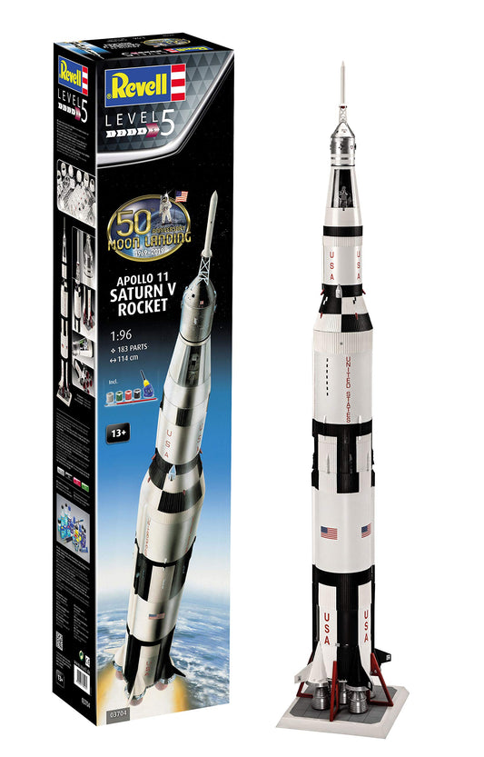 Apollo 11 Sat V Rckt (50 Years Moon Landing) 1/96 Revell 03704
