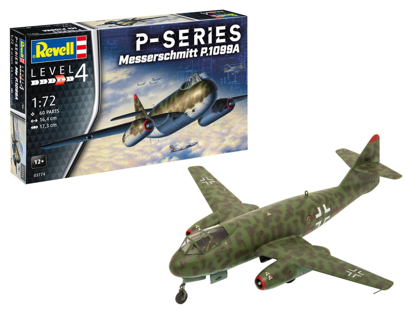 Messerschmitt P.1099a – P-Series 1/72 Revell 03774