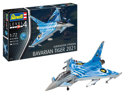 Eurofighter Typhoon The Bavarian Tiger '21 1/72 Revell 03818