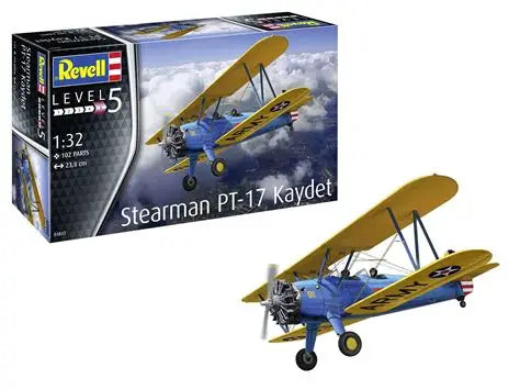Stearman Pt-17 Kaydet 1/32 Revell 03837